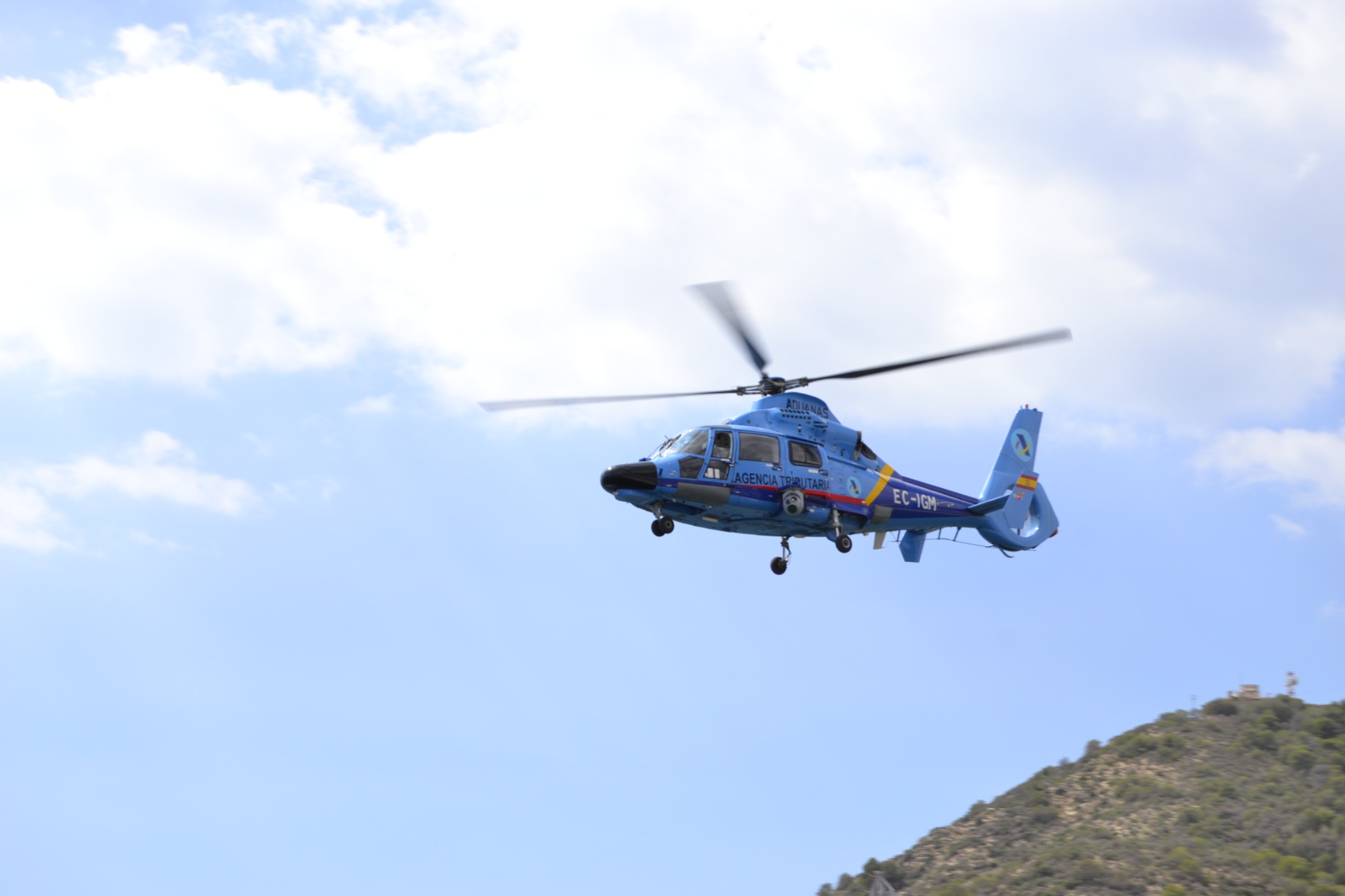 Helicóptero de Vigilancia Aduanera